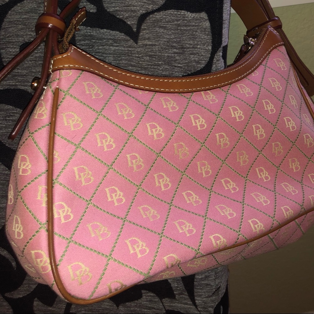 💗 NEW Dooney & Bourke Signature Canvas Mini Bag